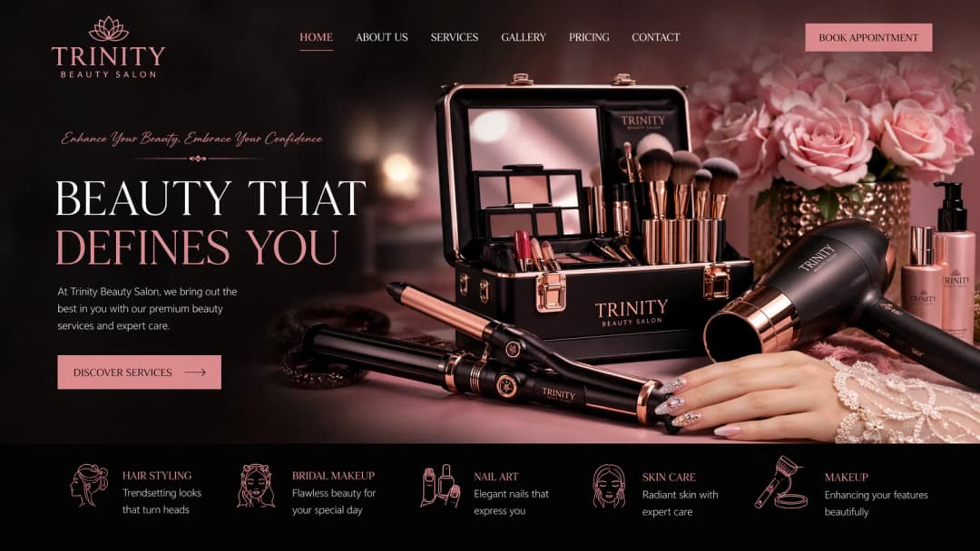 Salon Website