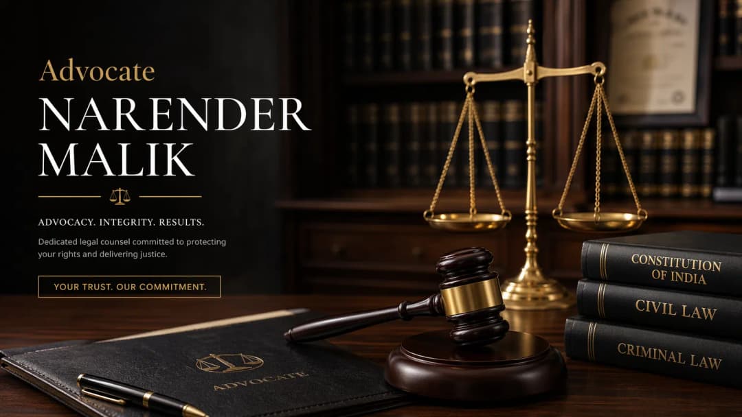 Advocate Narendra Malik