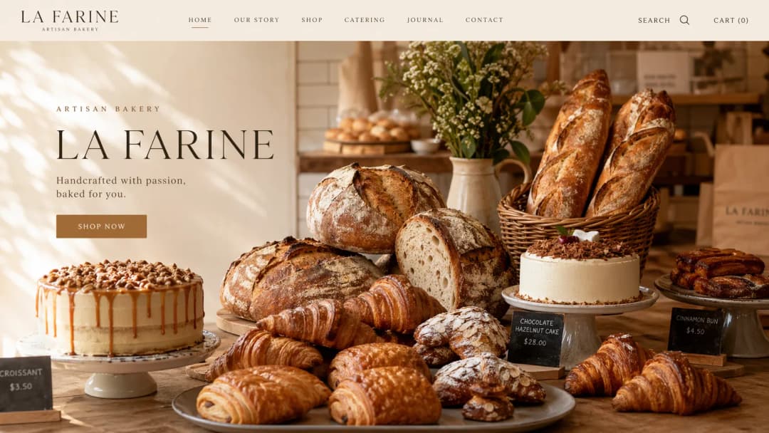 Bakery Website